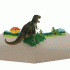 pop-up dinosaurus card